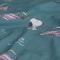 Preview: Baumwolljersey Peanuts® Snoopy Summer hellblau – Bio